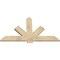 Ekena Millwork Kennewick Rough Sawn Timber Gable Bracket, Douglas Fir, 60"W x 35"H x 2"D x 6"F, 14/12 Pitch GBW060X35X0206KEN00RDF - alternate 5
